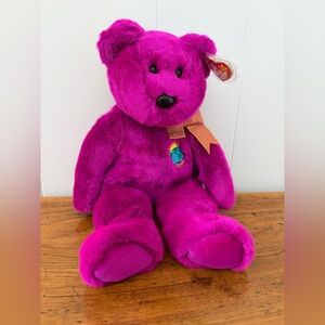 Vintage Ty Beanie Buddy “Millennuim” The y2k bear